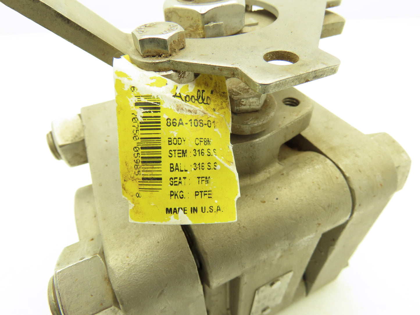 Apollo 86A-108-01 2" NPT Ball Valve Stainless Steel 1500PSI