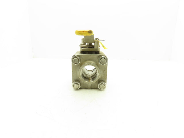 Apollo 86A-108-01 2" NPT Ball Valve Stainless Steel 1500PSI