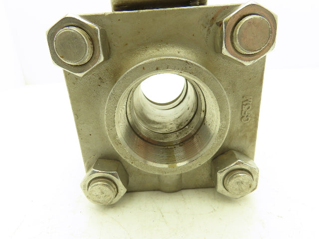 Apollo 86A-108-01 2" NPT Ball Valve Stainless Steel 1500PSI