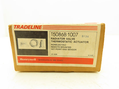 Honeywell T5086B1007 Radiator Valve Thermostatic Actuator 48-83°F V5086A
