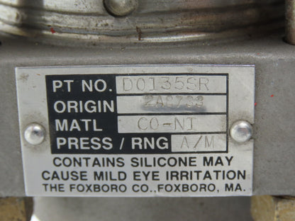 Foxboro D0135SR Pressure Transmitter With 2" Flange