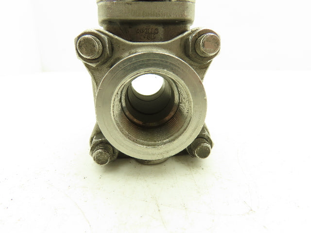 Apollo 86B-105-24 1" NPT Ball Valve Stainless Steel 1440PSI