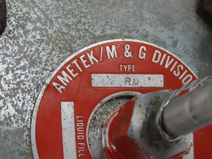 Foxboro D0135SS Pressure Transmitter With 2.5" AMETEK Type RM Head