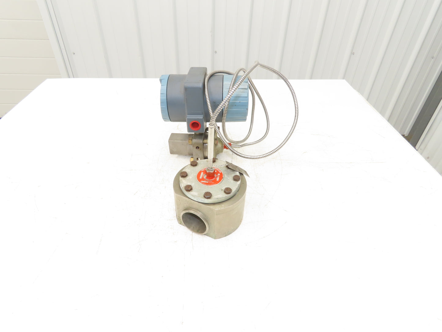 Foxboro D0135SS Pressure Transmitter With 2.5" AMETEK Type RM Head