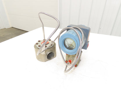 Foxboro D0135SS Pressure Transmitter With 2.5" AMETEK Type RM Head
