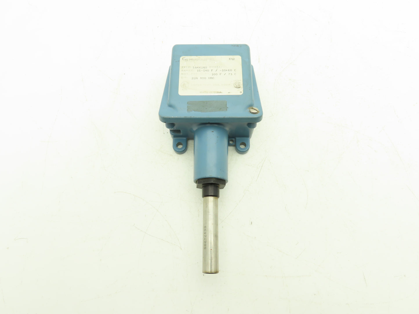 GS Nelson Electric TA4X140 Nelson Heat Trace Temperature Probe 15-140°F 22A 480V