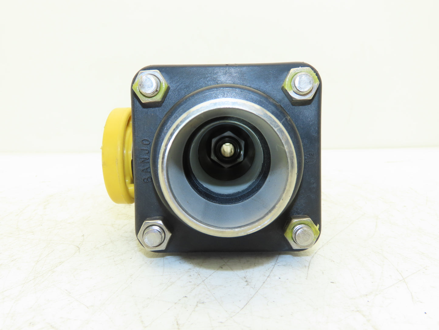 Foxboro BS805JN Poly Ball Valve Flow Chamber Sensor Tube 1.5"npt