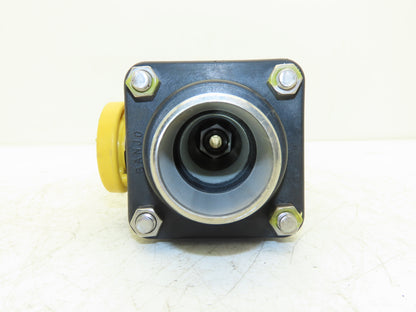 Foxboro BS805JN Poly Ball Valve Flow Chamber Sensor Tube 1.5"npt