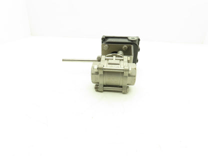 DuraValve DM340 3/4" Manual Ball Valve With Limit Switch On/Off Indicator Box