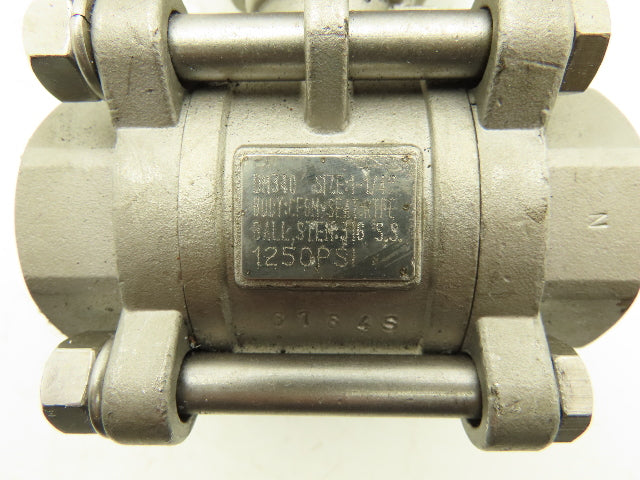 DuraValve DM340 3/4" Manual Ball Valve With Limit Switch On/Off Indicator Box