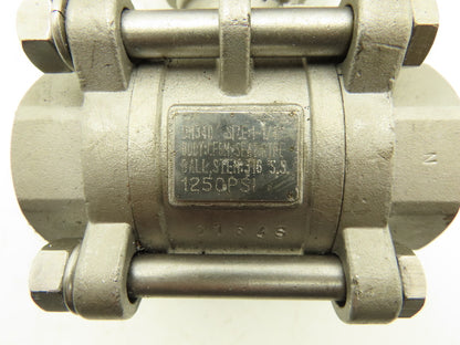 DuraValve DM340 3/4" Manual Ball Valve With Limit Switch On/Off Indicator Box