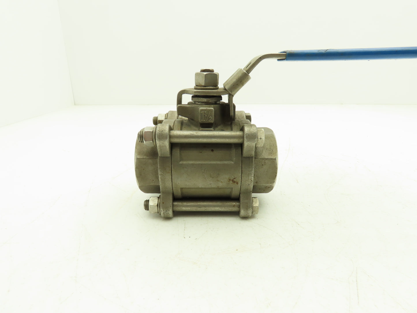 Fluid Controls 1-1/2" Socket Weld Ball Valve 3 Piece