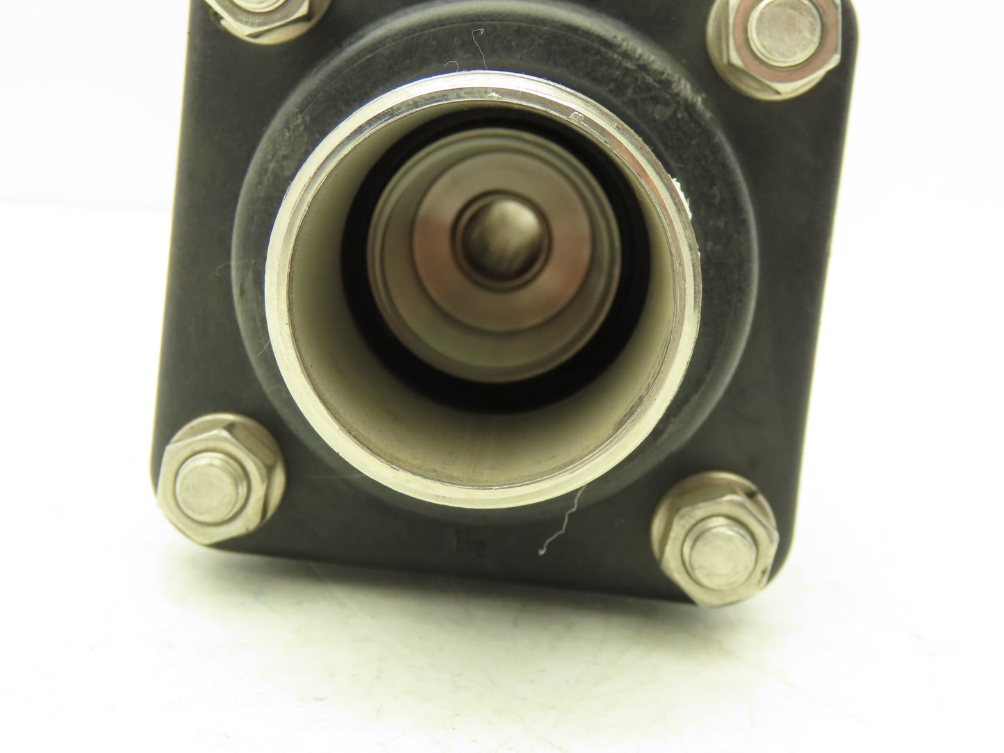 Foxboro BS806AN Poly Ball Valve Flow Chamber Sensor Tube 1.5"npt