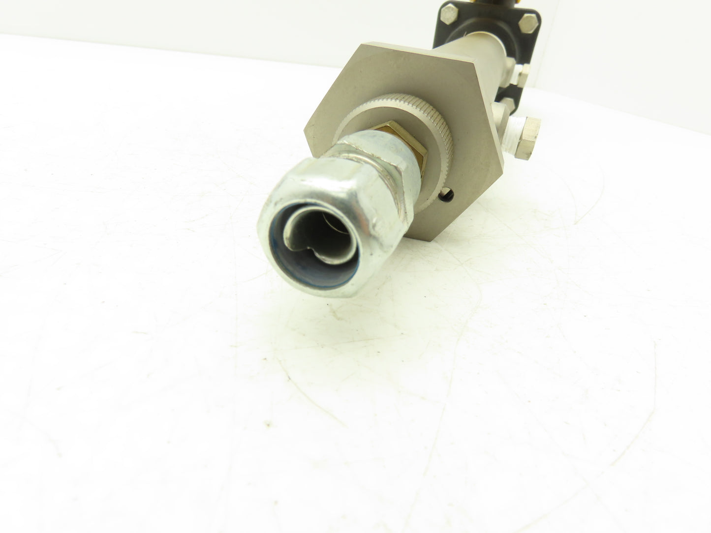 Foxboro BS806AN Poly Ball Valve Flow Chamber Sensor Tube 1.5"npt