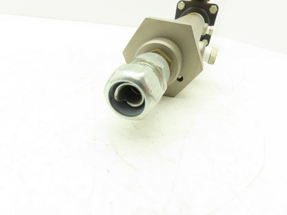 Foxboro BS806AN Poly Ball Valve Flow Chamber Sensor Tube 1.5"npt