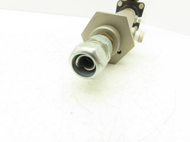 Foxboro BS806AN Poly Ball Valve Flow Chamber Sensor Tube 1.5"npt