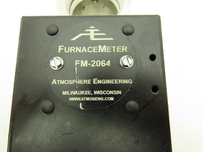 Atmosphere Engineering FM-2064 Natural Gas Flow Meter 0-2000 CFH FurnaceMeter