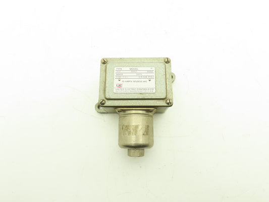 United Electric J6D 9557 B050 Pressure Switch 40PSI 15A 125/250V