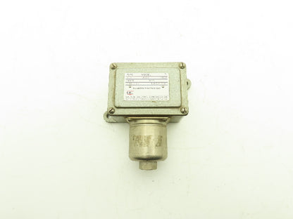 United Electric J6D 9557 B050 Pressure Switch 40PSI 15A 125/250V
