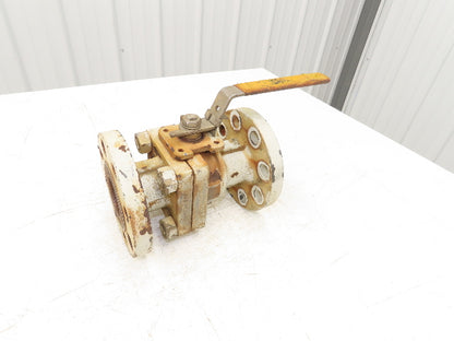 Sharpe FS50334RF WCB Steel 2pc Ball Valve 2" Flanged Class 300 Full Port