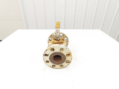 Sharpe FS50334RF WCB Steel 2pc Ball Valve 2" Flanged Class 300 Full Port