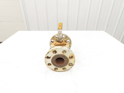 Sharpe FS50334RF WCB Steel 2pc Ball Valve 2" Flanged Class 300 Full Port