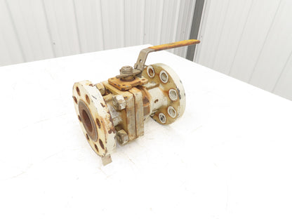 Sharpe FS50334RF WCB Steel 2pc Ball Valve 2" Flanged Class 300 Full Port