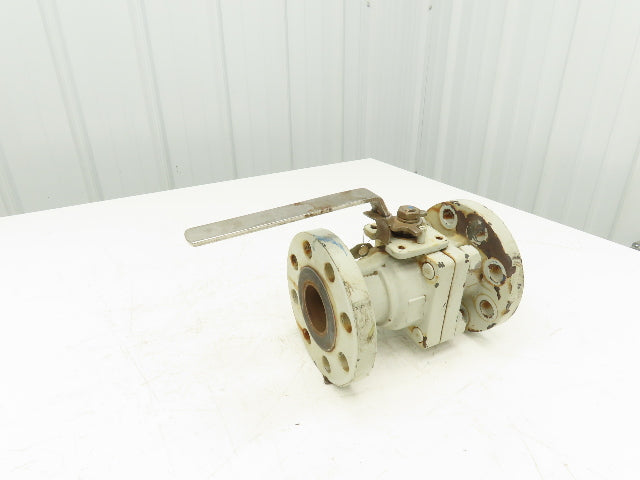 Sharpe FS50334RF WCB Steel 2pc Ball Valve 2" Flanged Class 300 Full Port