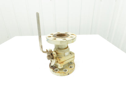 Sharpe FS50334RF WCB Steel 2pc Ball Valve 2" Flanged Class 300 Full Port