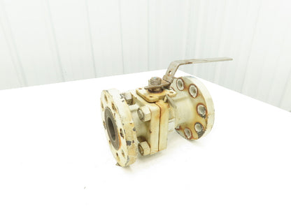 Sharpe FS50334RF WCB Steel 2pc Ball Valve 2" Flanged Class 300 Full Port