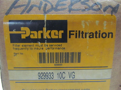 Parker 929933 10C VG Hydraulic Filter Element