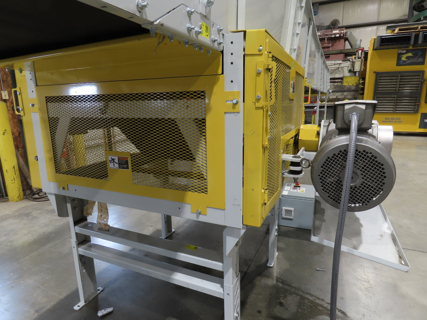 Hytrol BPC 43"x 67' Slider Bed Belt Conveyor 7.5Hp 3PH LH Center Drive 80fpm