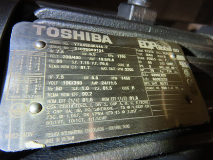 Hytrol BPC 43"x 67' Slider Bed Belt Conveyor 7.5Hp 3PH LH Center Drive 80fpm