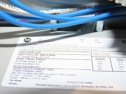 Hytrol BPC 43"x 67' Slider Bed Belt Conveyor 7.5Hp 3PH LH Center Drive 80fpm