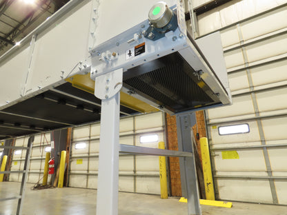 Hytrol BPC 43"x 67' Slider Bed Belt Conveyor 7.5Hp 3PH LH Center Drive 80fpm