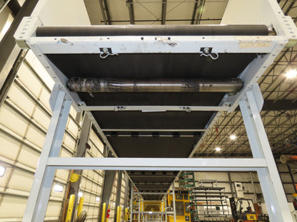 Hytrol BPC 43"x 67' Slider Bed Belt Conveyor 7.5Hp 3PH LH Center Drive 80fpm