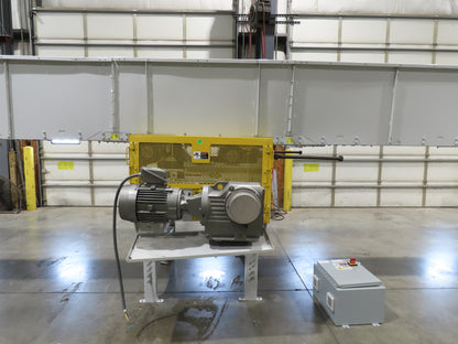 Hytrol BPC 43"x 67' Slider Bed Belt Conveyor 7.5Hp 3PH LH Center Drive 80fpm