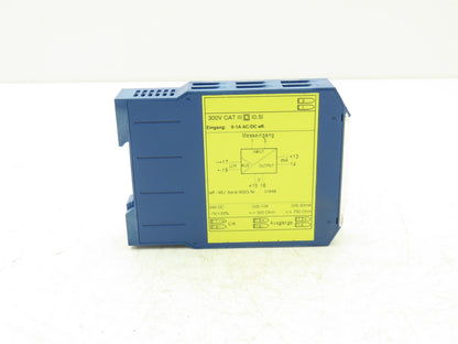 Muller Ziegler 902G Measuring Transducer IEFF-MU 0-1A AC/DC eff 20mA/10V