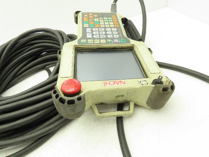 Nachi Fujikoshi RTP101-10 Robot Teach Pendant With 80' Cable