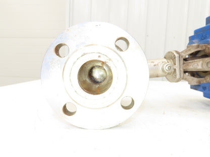 Compact II C30 SR-2C 1/4 Turn Ball Valve Actuator 1-1/2" SS ANSI 150 W/ Switch