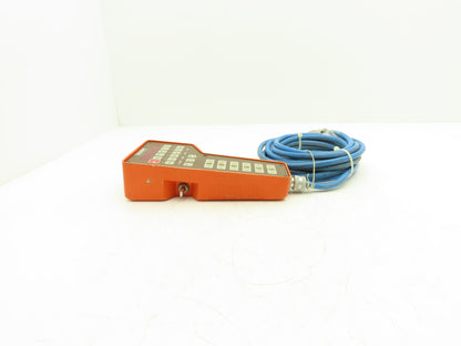 Westinghouse Unimation 923 EJ1X Robot Teach Pendant With Cable & Deadman Switch