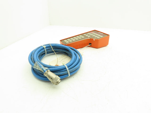 Westinghouse Unimation 923 EJ1X Robot Teach Pendant With Cable & Deadman Switch