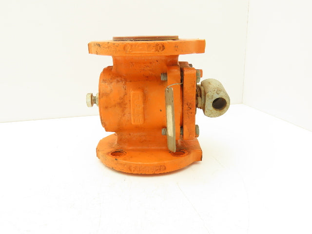 Xomox Tufline 9RB710L1 2" Flanged Sleeve Plug Valve PFA Lined 200psi  -No Handle