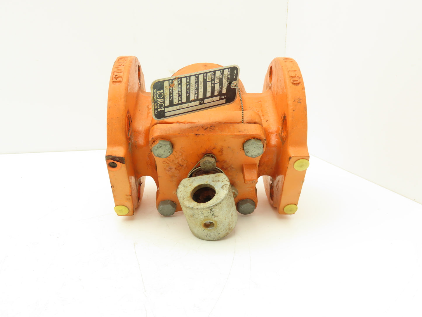 Xomox Tufline 9RB710L1 2" Flanged Sleeve Plug Valve PFA Lined 200psi  -No Handle