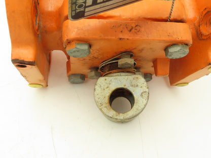 Xomox Tufline 9RB710L1 2" Flanged Sleeve Plug Valve PFA Lined 200psi  -No Handle