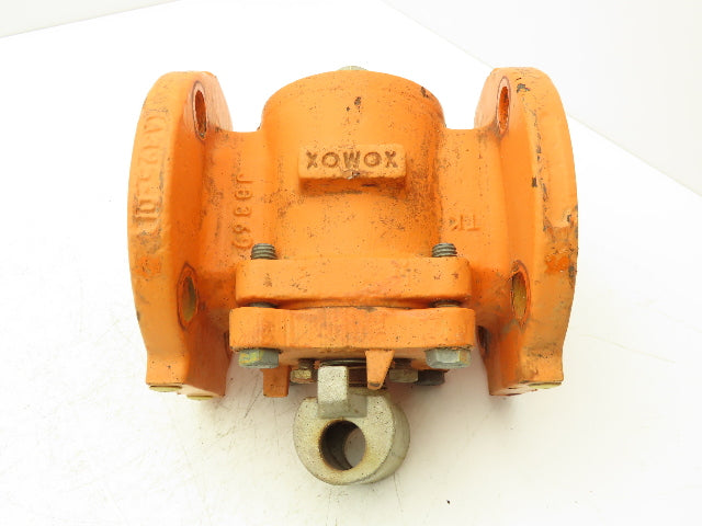 Xomox Tufline 9RB710L1 2" Flanged Sleeve Plug Valve PFA Lined 200psi  -No Handle