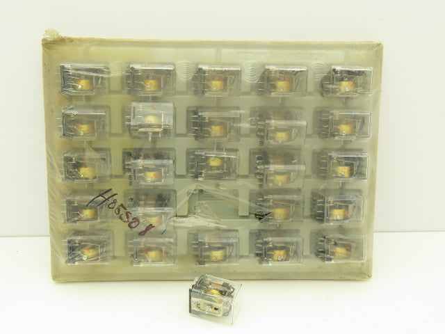 Potter & Brumfield KU-4489 Pilot Cube Relay 24V Coil 3A 150VDC Lot of 25