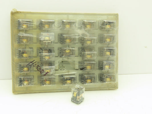 Potter & Brumfield KU-4489 Pilot Cube Relay 24V Coil 3A 150VDC Lot of 25