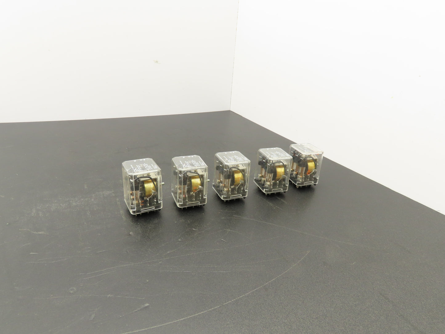 Potter & Brumfield KU-4489 Pilot Cube Relay 24V Coil 3A 150VDC Lot of 5
