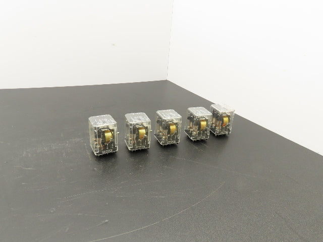 Potter & Brumfield KU-4489 Pilot Cube Relay 24V Coil 3A 150VDC Lot of 5